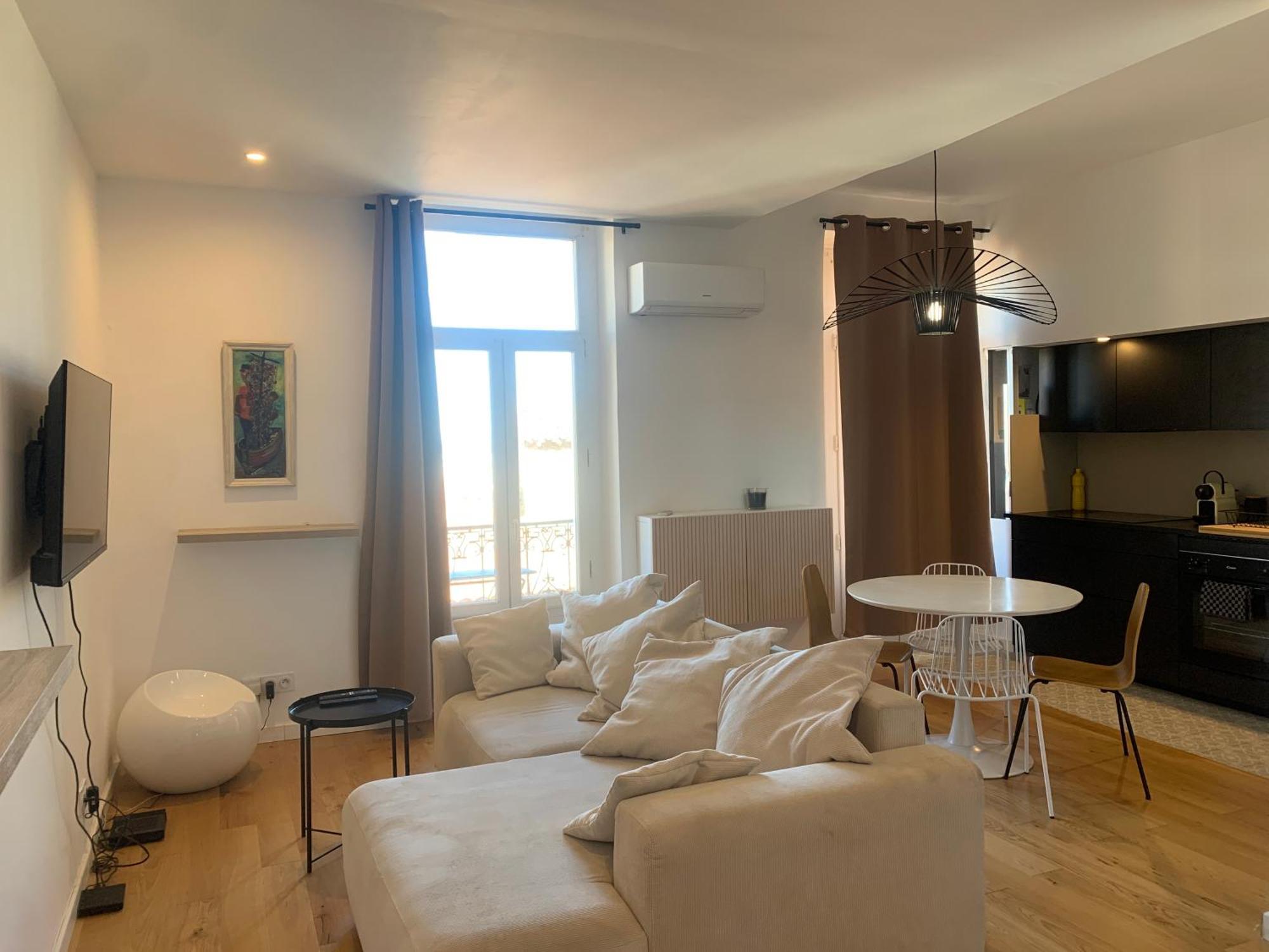 La Grande Bleue Deux Chambres Vue Mer Сет Экстерьер фото